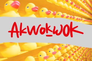 Akwokwok: A Playful Font for Creative Expression