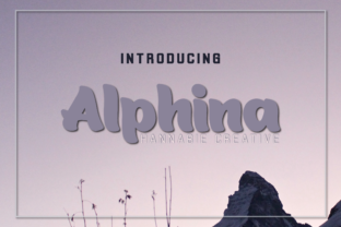 Alphina: A Display Font That Balances Style and Versatility