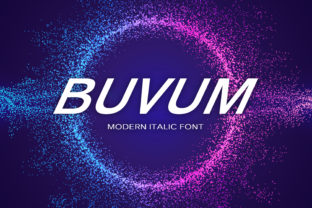 Buvum: A Modern Sans Serif Font Inspired by Traditional Sign Painting