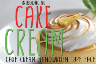 Cake Cream: The Sweetest Display Font for Modern Design Projects
