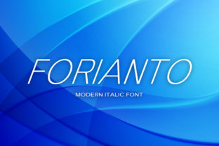 Discover Forianto: A Modern Font Inspired by Traditional Art