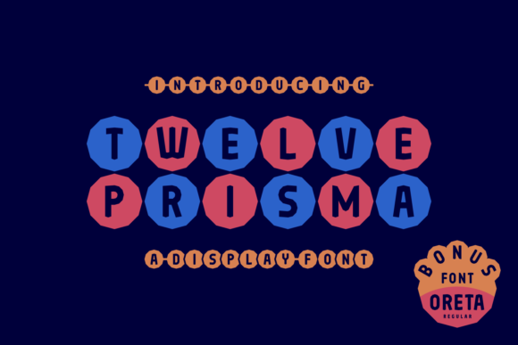 Discover Twelve Prisma: A Modern Font with Versatile Design Potential