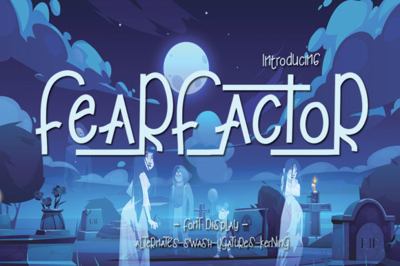 Fear Factor Font: Quirky and Versatile for Bold Designs