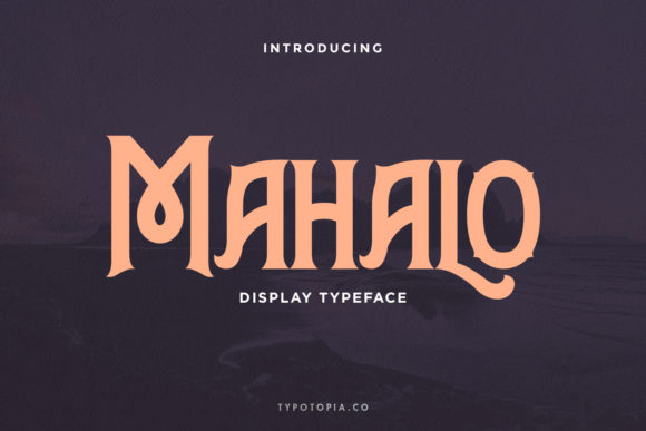 Mahalo Font: A Bold Retro Style for Modern Creativity