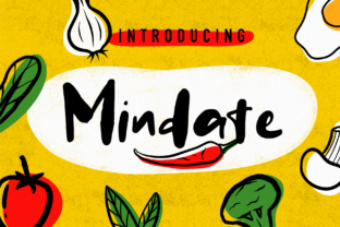 Mindate: A Handwritten Font That Brings Personality to Your Brand