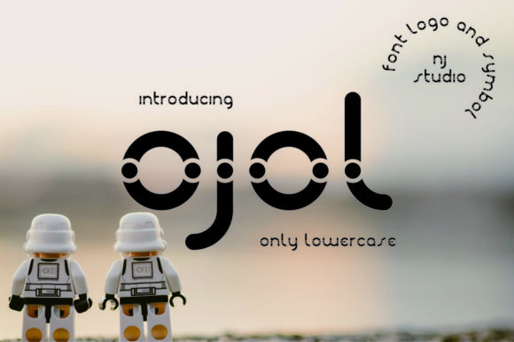 ojol is an authentic display font