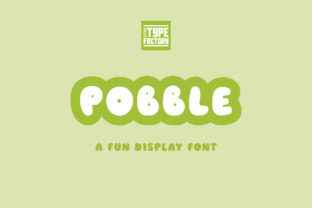 Pobble: A Playful Font That Speaks to Modern Creativity