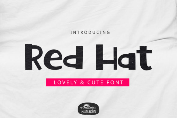 Red Hat: A Playful Font for Creative Expression
