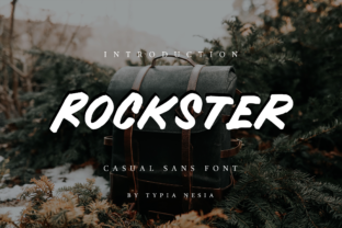 Rockster: A Bold Display Font Shaping Modern Design and Branding