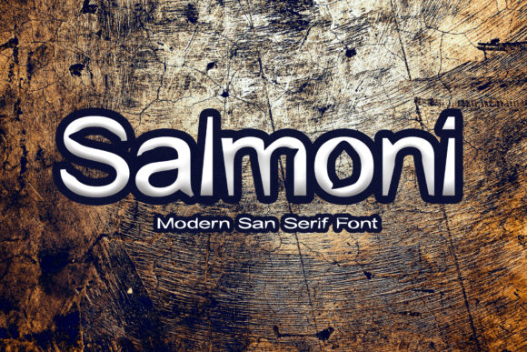 Salmoni: A Versatile Display Font for Creative Projects