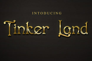 Tinker Land: A Font That Captures Magic, Elegance, and Delicate Charm